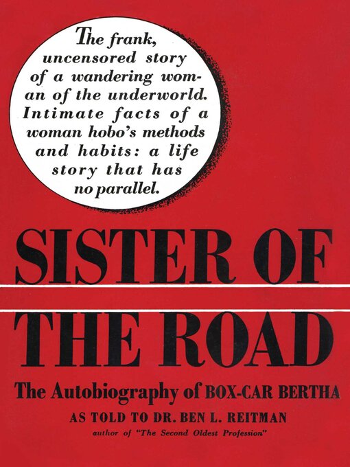 Title details for Sister of the Road by Ben L. Reitman - Available